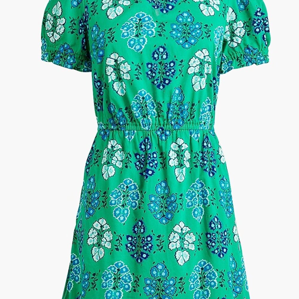 J.Crew Green Midi Dress ~ Great for Easter! - Picture 3 of 9